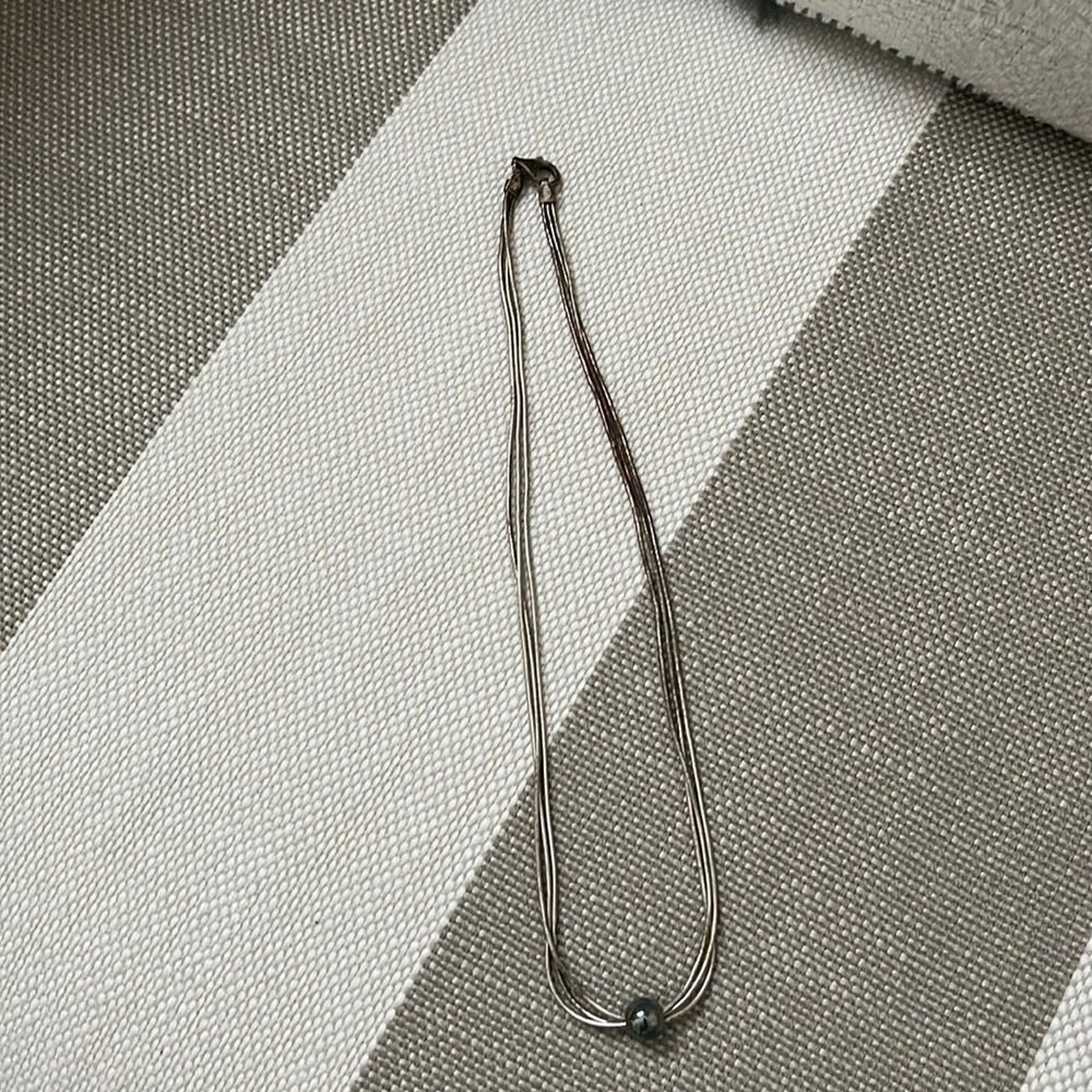 Silpada silver bead necklace